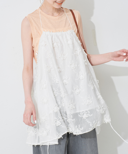 セール】crinkle crinkle crinkle SLOBE別注 embroidery