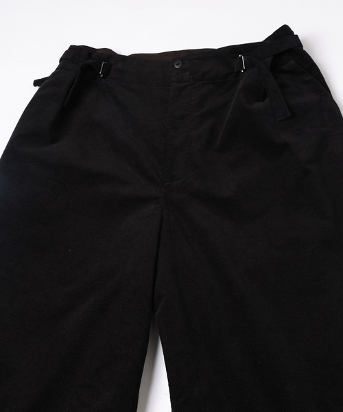 Dulcamara（ドゥルカマラ）の「モールスキンアジャストワイドPT（その他パンツ・メンズ・ミント/ブラック/モスグリーン・0/1）」の7枚目の写真