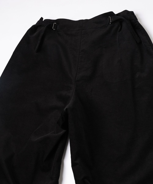 Dulcamara（ドゥルカマラ）の「モールスキンアジャストワイドPT（その他パンツ・メンズ・ミント/ブラック/モスグリーン・0/1）」の9枚目の写真