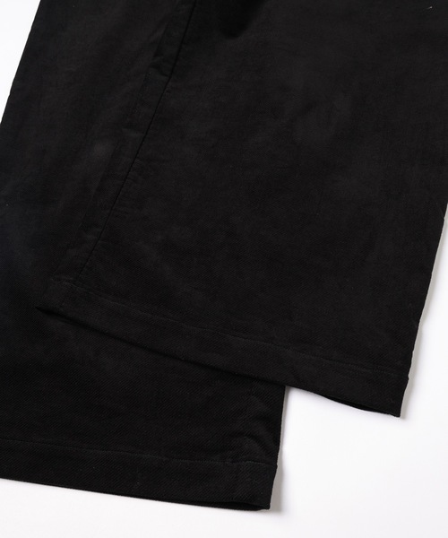 Dulcamara（ドゥルカマラ）の「モールスキンアジャストワイドPT（その他パンツ・メンズ・ミント/ブラック/モスグリーン・0/1）」の12枚目の写真