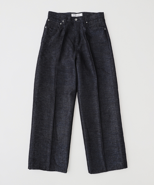 DAIRIKU ワイドリジッドデニムL DAIRIKU / ダイリク Wide Linen