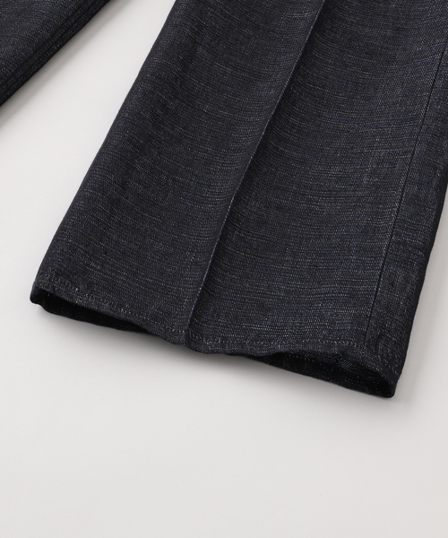 DAIRIKU(ダイリク)の「DAIRIKU / ダイリク Wide Linen Denim Pants L-DNM3(デニムパンツ・メンズ・ブルー・27/29/31)」の5枚目の写真