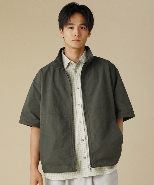 vin/半袖ブルゾン vin/半袖ブルゾン