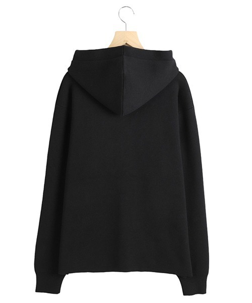 caban（キャバン）の「CABan / キャバン：コットンカシミヤ ジップパーカ：59029102416[MUS]（パーカー・メンズ・グレー/ブラック・M/L/S）」の3枚目の写真