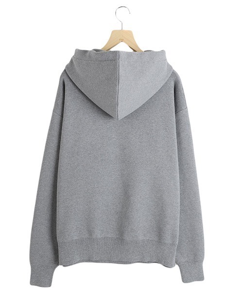 caban（キャバン）の「CABan / キャバン：コットンカシミヤ ジップパーカ：59029102416[MUS]（パーカー・メンズ・グレー/ブラック・M/L/S）」の12枚目の写真