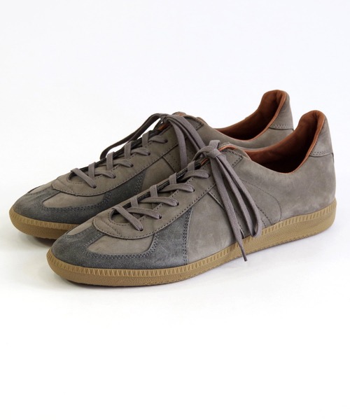 REPRODUCTION OF FOUND（リプロダクションオブファウンド）の「REPRODUCTION OF FOUND (リプロダクション オブ ファウンド) GERMAN MILITARY TRAINER ヌバック 1700NL（スニーカー・メンズ・ブラック/ホワイト/キャメル/ブラウン/オフホワイト/ダークグレー・44/43/39/38/37/36/42/41）」の19枚目の写真