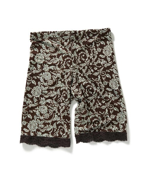 PERVERZE Washed Leather Flap Shorts