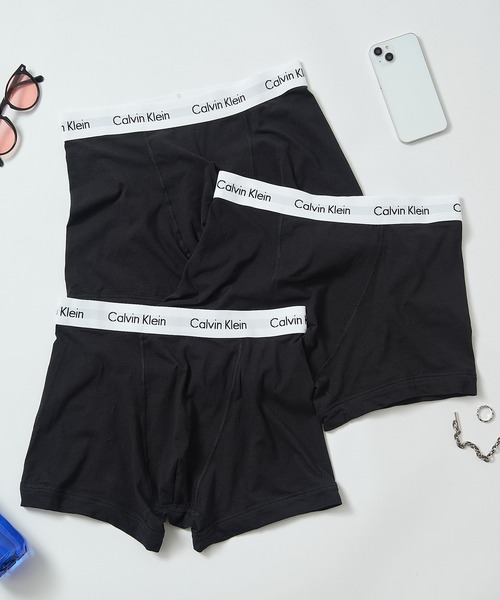 【Lサイズ】カルバンクライン メンズボクサーパンツ 黒 3枚セット U2662 Calvin Klein 並行輸入品 3枚セット ボクサーパンツ カルバン