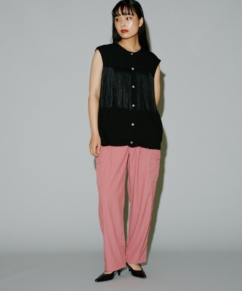 【未使用品】ROSEBUD フリンジベスト FREAK'S STORE/カットフリンジベスト｜Daytona Park(FREAK'S