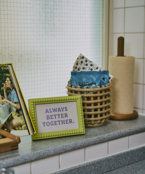 BIRTHDAY BAR（バースデイバー）の「【SAHIR サヒール】Pottery round basket（インテリア雑貨・レディース・ベージュ/ネイビー/ピンク・0）」の9枚目の写真