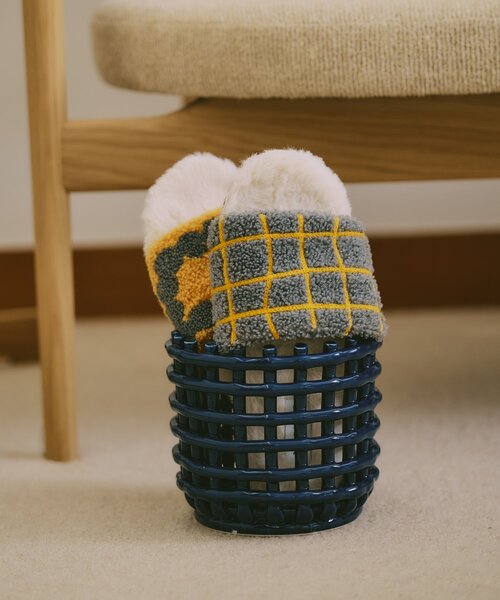 BIRTHDAY BAR（バースデイバー）の「【SAHIR サヒール】Pottery round basket（インテリア雑貨・レディース・ベージュ/ネイビー/ピンク・0）」の14枚目の写真