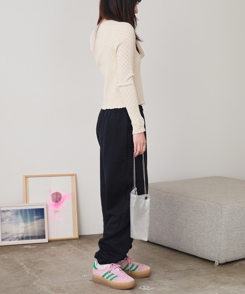 GILDAN（ギルダン）の「Gildan/ギルダン ノーポケット スウェットパンツ 無地 イージーパンツ オーバーサイズ 裏起毛（スウェットパンツ・メンズ・ネイビー/グレー/アッシュグレー/ブラック/サンドベージュ・L/S/XL/M）」の14枚目の写真