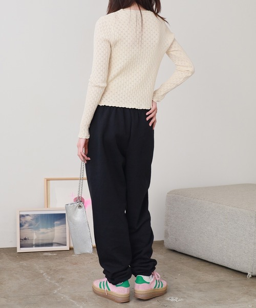 GILDAN（ギルダン）の「Gildan/ギルダン ノーポケット スウェットパンツ 無地 イージーパンツ オーバーサイズ 裏起毛（スウェットパンツ・メンズ・ネイビー/グレー/アッシュグレー/ブラック/サンドベージュ・L/S/XL/M）」の15枚目の写真