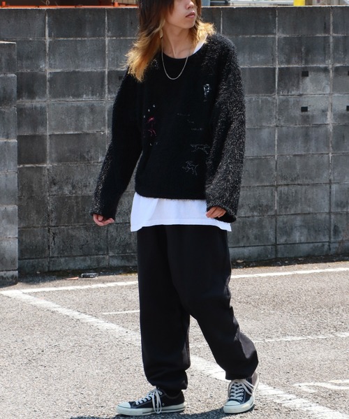 GILDAN（ギルダン）の「Gildan/ギルダン ノーポケット スウェットパンツ 無地 イージーパンツ オーバーサイズ 裏起毛（スウェットパンツ・メンズ・ネイビー/グレー/アッシュグレー/ブラック/サンドベージュ・L/S/XL/M）」の18枚目の写真