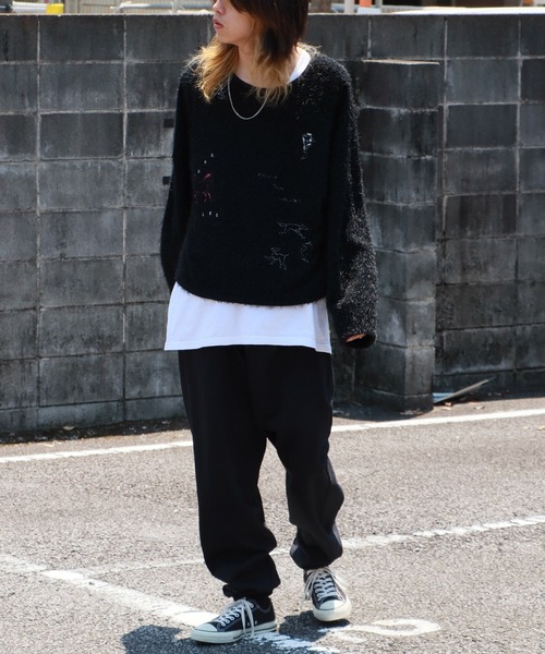 GILDAN（ギルダン）の「Gildan/ギルダン ノーポケット スウェットパンツ 無地 イージーパンツ オーバーサイズ 裏起毛（スウェットパンツ・メンズ・ネイビー/グレー/アッシュグレー/ブラック/サンドベージュ・L/S/XL/M）」の20枚目の写真