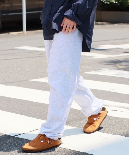 GILDAN（ギルダン）の「Gildan/ギルダン ノーポケット スウェットパンツ 無地 イージーパンツ オーバーサイズ 裏起毛（スウェットパンツ・メンズ・ネイビー/グレー/アッシュグレー/ブラック/サンドベージュ・L/S/XL/M）」の22枚目の写真