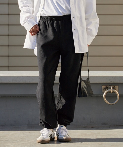 GILDAN（ギルダン）の「Gildan/ギルダン ノーポケット スウェットパンツ 無地 イージーパンツ オーバーサイズ 裏起毛（スウェットパンツ・メンズ・ネイビー/グレー/アッシュグレー/ブラック/サンドベージュ・L/S/XL/M）」の6枚目の写真