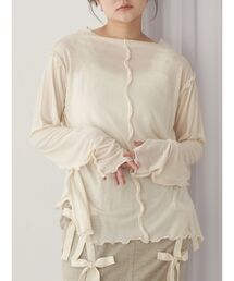 merry jenny | エアリーカラーメロウカットソー(Tシャツ/カットソー)