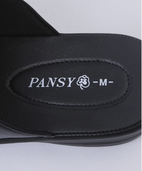 Pansy(パンジー)の「pansy パンジー デイリーサンダル(サンダル・レディース・ゴールド系その他/ワイン/ブラック・L/M)」の17枚目の写真