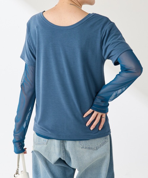 COLLAGE GALLARDAGALANTE tシャツ レイヤードロンT レディース