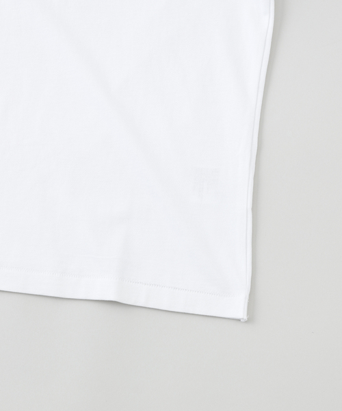 WOKE EDGE（ウォークエッジ）の「WOKE EDGE/ウォークエッジ Virginia Shore Ringer Tシャツ（Tシャツ/カットソー・メンズ・ホワイト・MEDIUM/LARGE）」の11枚目の写真