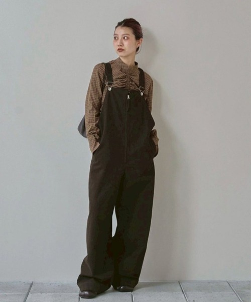 Frontzip Twill Salopette（サロペット/オーバーオール
