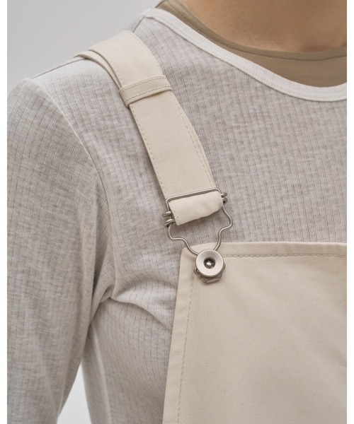 Frontzip Twill Salopette（サロペット/オーバーオール）｜TODAYFUL