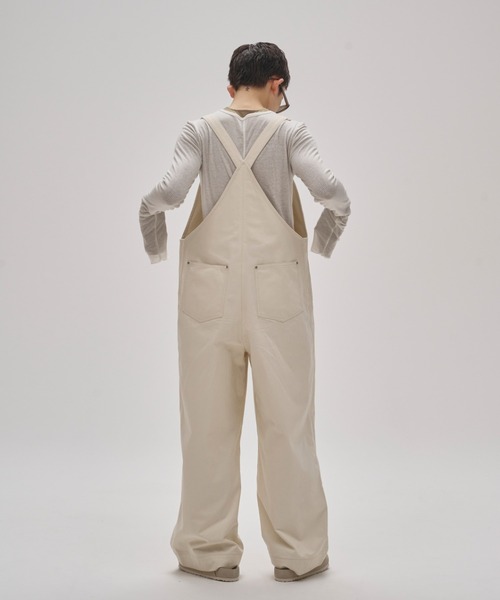 Frontzip Twill Salopette（サロペット/オーバーオール）｜TODAYFUL
