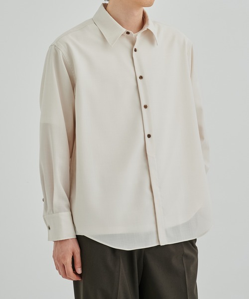 SUMMER WOOL ロングスリーブシャツ（シャツ/ブラウス）｜UNITED TOKYO