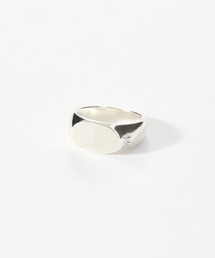meltum（メルタム）の「SATIN SMALL SIGNET RING（リング）」