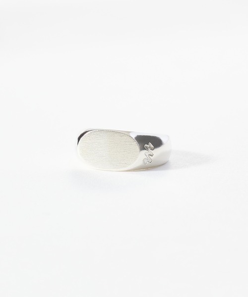 meltum(メルタム)の「SATIN SMALL SIGNET RING(リング・メンズ・シルバー・SMALL/MEDIUM/LARGE)」の5枚目の写真