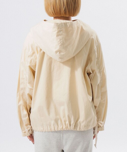 BEAMS BOY（ビームスボーイ）の「【1/15再値下げ】サイドボタン アノラック（ナイロンジャケット・レディース・ブルー/グリーン/ホワイト系その他7/マスタード・1/2）」の21枚目の写真