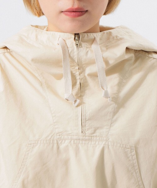 BEAMS BOY（ビームスボーイ）の「【1/15再値下げ】サイドボタン アノラック（ナイロンジャケット・レディース・ブルー/グリーン/ホワイト系その他7/マスタード・1/2）」の22枚目の写真