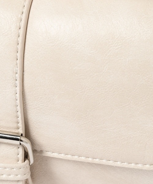 Heather（ヘザー）の「デザインポケットボストンBAG　577056（ボストンバッグ・レディース・ブラック/アイボリー/ピンク/ベージュ系・ONE SIZE）」の11枚目の写真