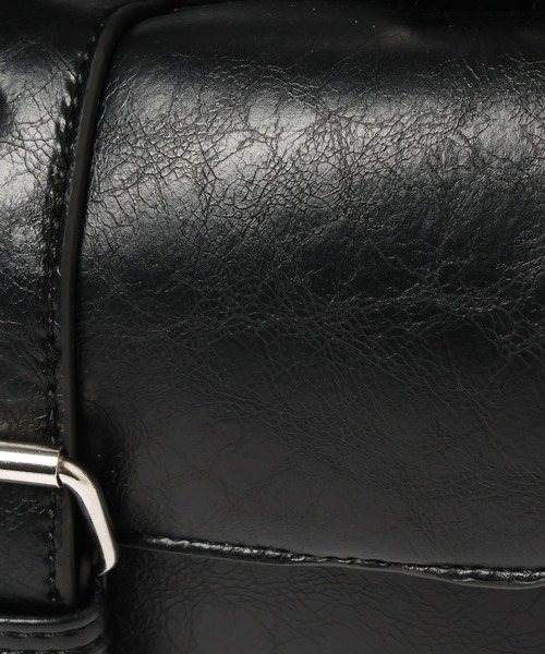 Heather（ヘザー）の「デザインポケットボストンBAG　577056（ボストンバッグ・レディース・ブラック/アイボリー/ピンク/ベージュ系・ONE SIZE）」の9枚目の写真