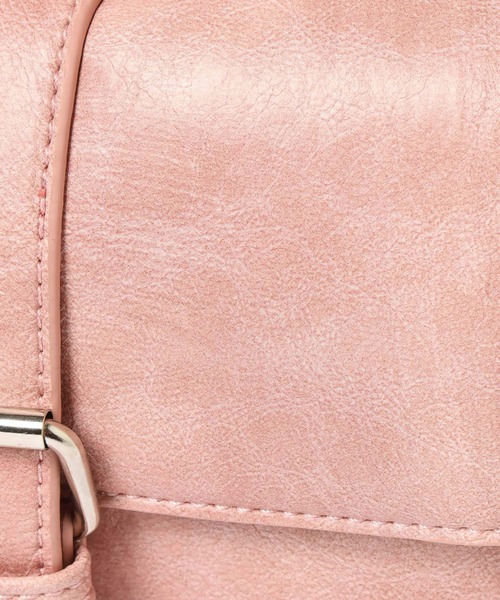 Heather（ヘザー）の「デザインポケットボストンBAG　577056（ボストンバッグ・レディース・ブラック/アイボリー/ピンク/ベージュ系・ONE SIZE）」の7枚目の写真