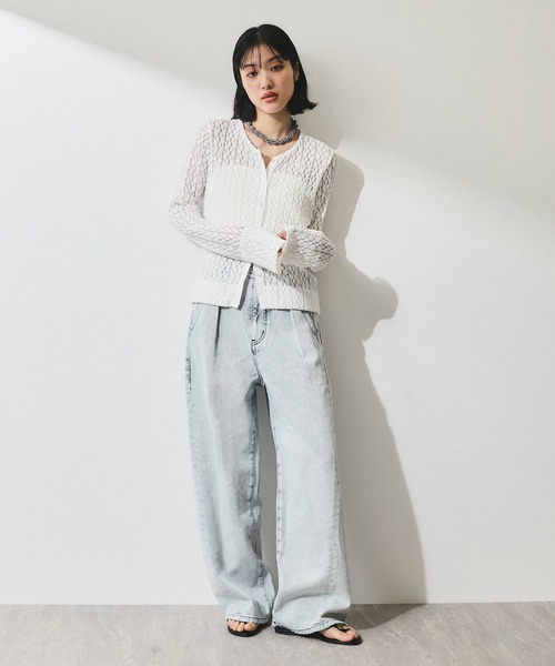 WEB限定】ディープライズワイドデニム（デニムパンツ）｜ADAM ET ROPE