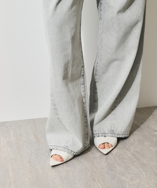 【美品】ADAM ET ROPÉ ディープライズワイドデニム 楽天市場】【一部WEB限定サイズ・洗える】ディープライズワイド