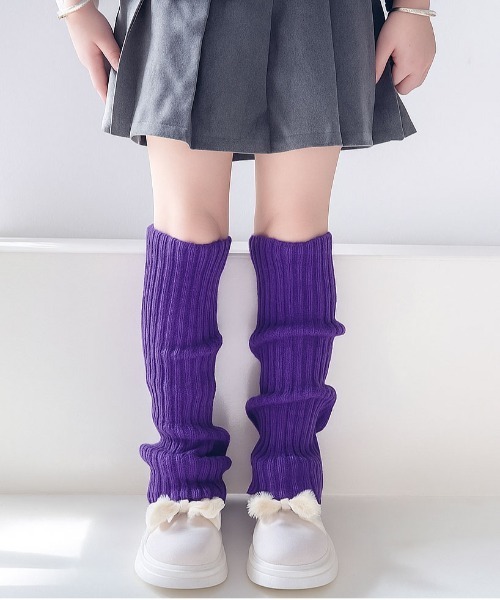 Jelly moo / ジェリームー 】 カラフル レッグウォーマー ( KIDS