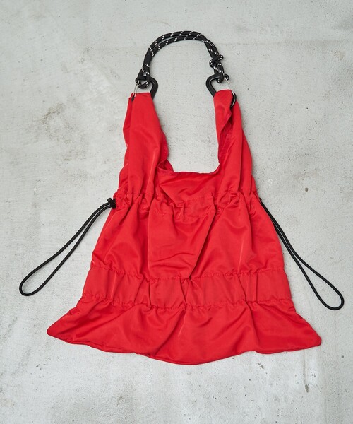 coen（コーエン）の「2WAY パラコードギャザートートバッグ（Ｍ）（トートバッグ・レディース・ブラック/オリーブ/レッド/ベージュ/その他1・FREE）」の10枚目の写真