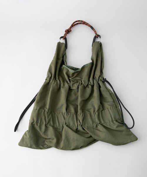 coen（コーエン）の「2WAY パラコードギャザートートバッグ（Ｍ）（トートバッグ・レディース・ブラック/オリーブ/レッド/ベージュ/その他1・FREE）」の21枚目の写真