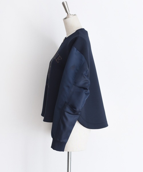 カレッジロゴ カーデ ブルゾン Eimee Law│Eimee Law & LHELBIE 公式