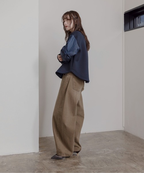 カレッジロゴ カーデ ブルゾン Eimee Law│Eimee Law & LHELBIE 公式