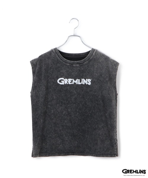 VIS(ビス)の「【グレムリン】VIS別注 ビンテージ風レタリング&フォトTシャツ(Tシャツ/カットソー・レディース・スミクロ/ベージュ・FREE)」の13枚目の写真