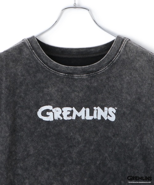 VIS(ビス)の「【グレムリン】VIS別注 ビンテージ風レタリング&フォトTシャツ(Tシャツ/カットソー・レディース・スミクロ/ベージュ・FREE)」の11枚目の写真