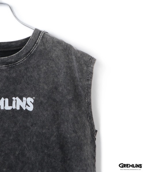 VIS(ビス)の「【グレムリン】VIS別注 ビンテージ風レタリング&フォトTシャツ(Tシャツ/カットソー・レディース・スミクロ/ベージュ・FREE)」の10枚目の写真