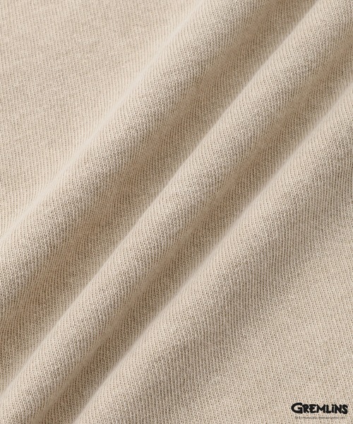 VIS(ビス)の「【グレムリン】VIS別注 ビンテージ風レタリング&フォトTシャツ(Tシャツ/カットソー・レディース・スミクロ/ベージュ・FREE)」の14枚目の写真