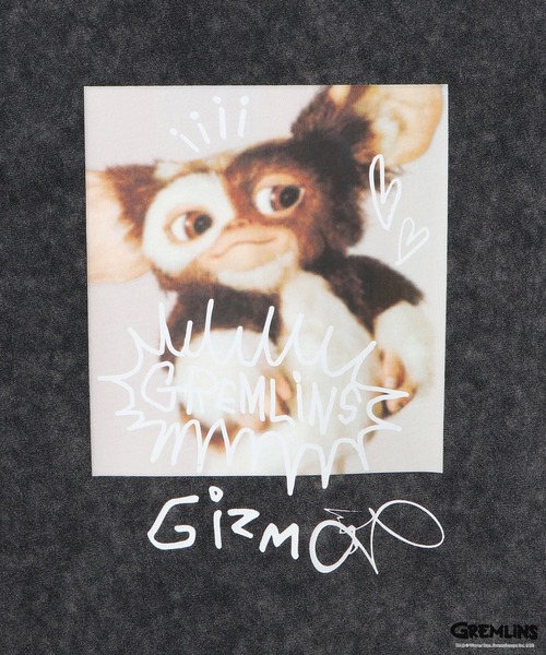 VIS(ビス)の「【グレムリン】VIS別注 ビンテージ風レタリング&フォトTシャツ(Tシャツ/カットソー・レディース・スミクロ/ベージュ・FREE)」の18枚目の写真