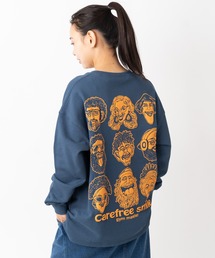 gym master | 10.3oz carefree smile スウェットビッグTEE(Tシャツ/カットソー)