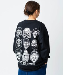 gym master | 10.3oz carefree smile スウェットビッグTEE(Tシャツ/カットソー)